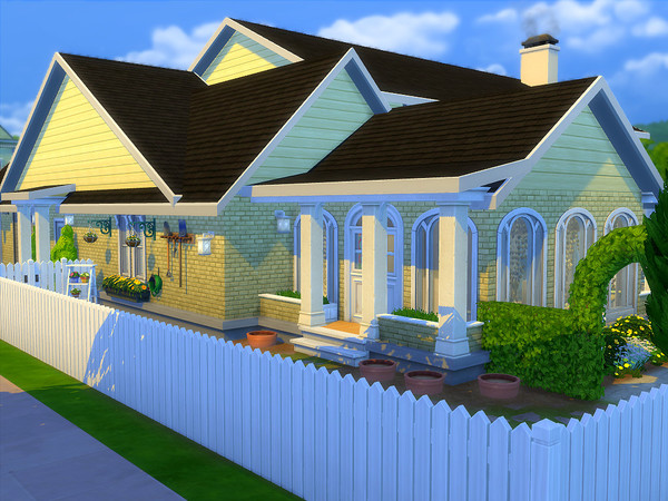 Sims 4 The Regency house by sharon337 at TSR