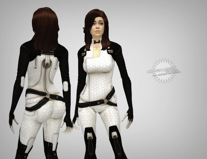 Sims 4 Mirandas Bodysuit conversion by Xld Sims at TSR