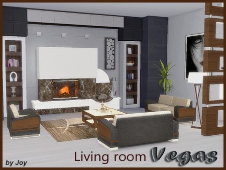Vegas livingroom by Joy at TSR