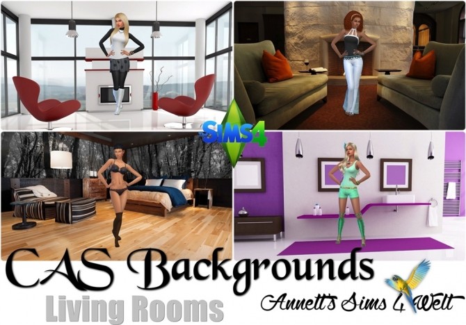 Sims 4 CAS Backgrounds Living Room at Annett’s Sims 4 Welt