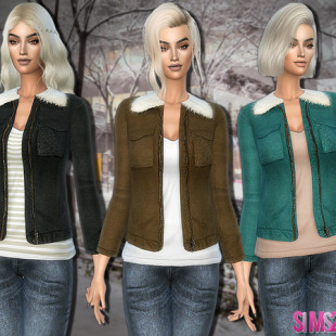Stampede Jumpsuit by SIms4Krampus at TSR » Sims 4 Updates