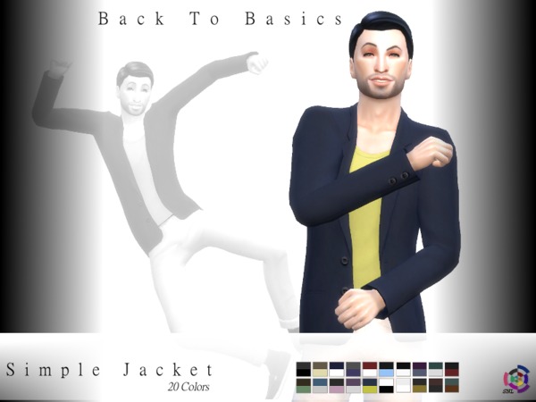 Sims 4 BTB Simple Jacket by SuperNerdyLove at TSR