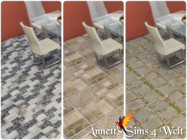 Sims 4 Old Tiles Floors at Annett’s Sims 4 Welt