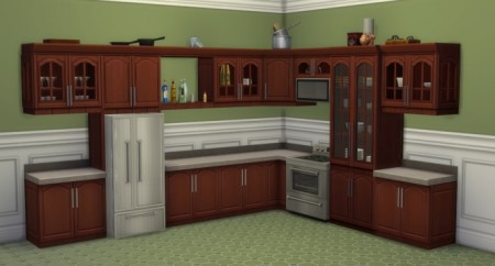 Tall Order Cabinets Expansion by Madhox at Mod The Sims