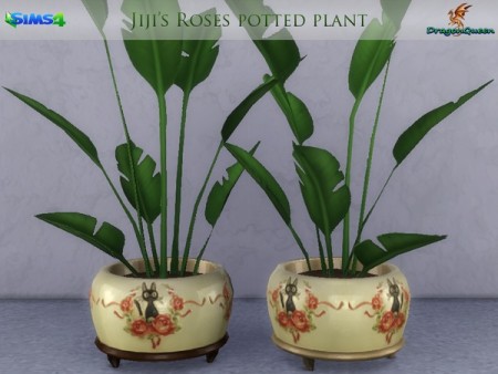 JiJi’s Roses Potted Plant by DragonQueen at TSR