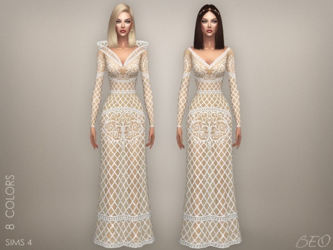 Sims 4 EKATERINA DRESSES COLLECTION at BEO Creations