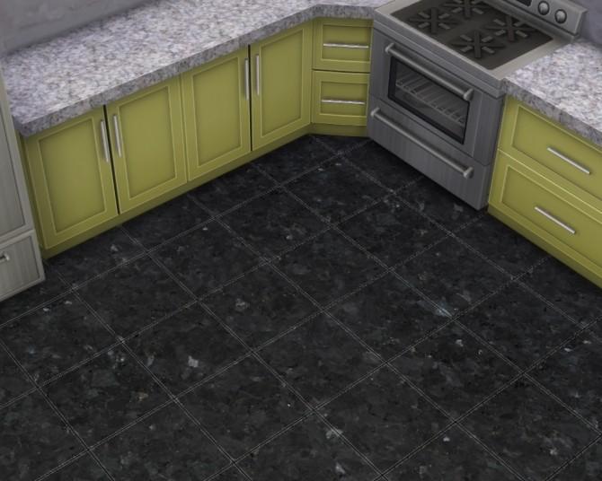 Sims 4 Glossy Granite Floor Tiles by Madhox at Mod The Sims