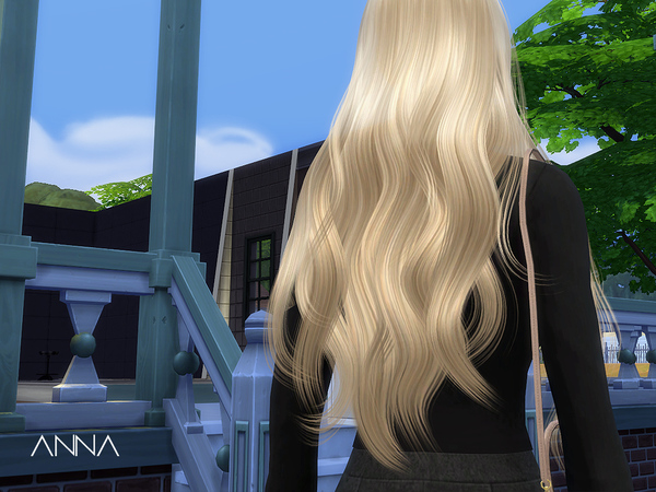 Sims 4 Anna hair n10 by S Club at TSR
