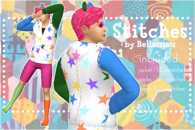 Sims 4 Animal Crossing Stitches at Bellassims