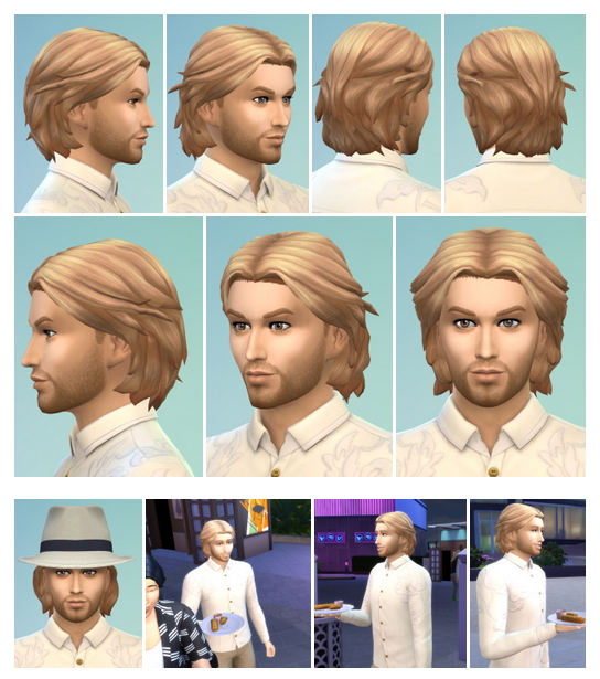 Sims 4 LudwigII Hair at Birksches Sims Blog