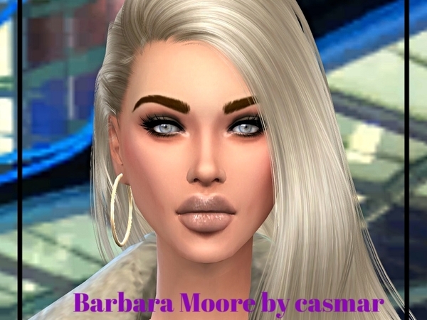Sims 4 Barbara Moore by casmar at TSR