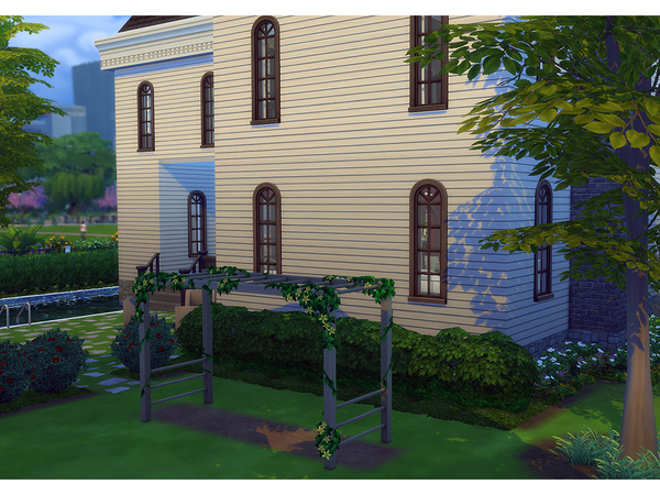 Sims 4 The Addams Family Manor by Degera at TSR