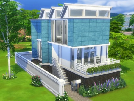 189 Parish St. NO CC house by kopipechan at Mod The Sims