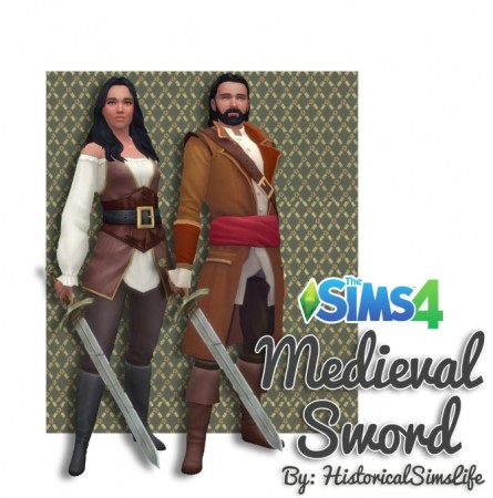 Medieval Sword by Anni K at Historical Sims Life