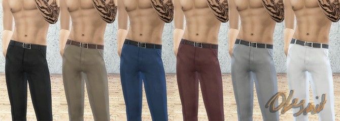 Sims 4 Male blazers and classic pants at OleSims