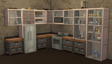 VAULT Cabinets Expansion by Madhox at Mod The Sims