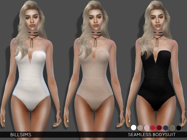 Sims 4 Seamless Bodysuit by Bill Sims at TSR
