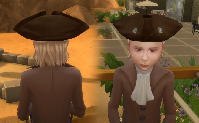 Sims 4 Rococo Hat for Kids at My Stuff