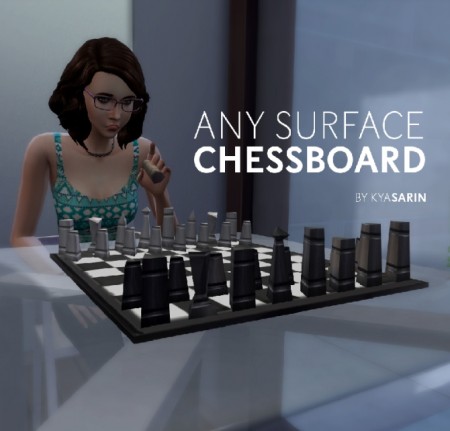 Any Surface Chessboard by Kya Sarin at Mod The Sims