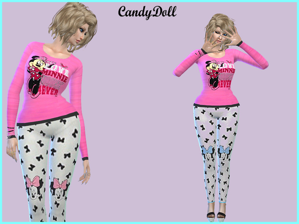 Sims 4 VeryCute Minnie Set by CandyDolluk at TSR
