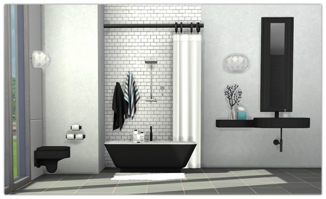 Sims 4 Senza Bathroom at 13pumpkin31