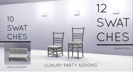 Luxury Party Addons by MrMonty96 at Mod The Sims