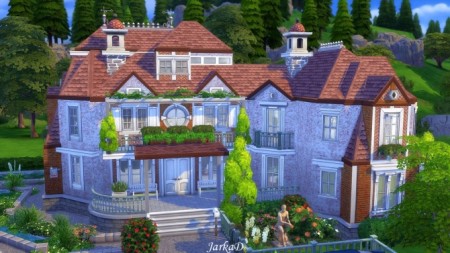Suburban house No.150 at JarkaD Sims 4 Blog