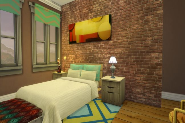 Sims 4 Pancakes Apartment by ChiLLi at Blacky’s Sims Zoo