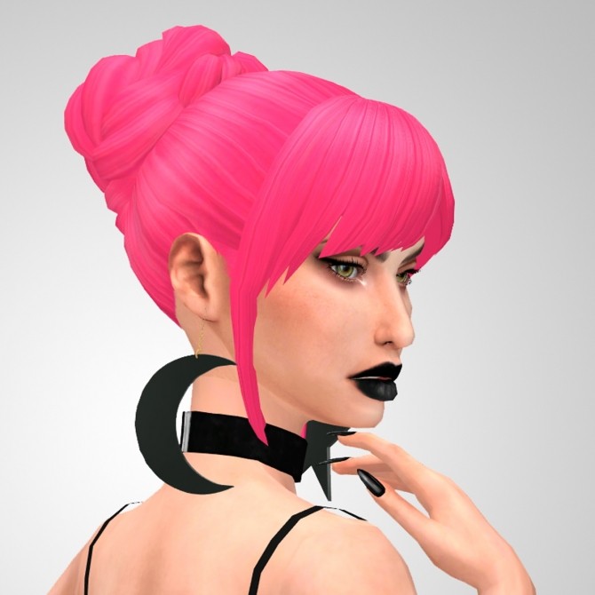 Sims 4 Earrings: Lemon, OMG, Cross, Alien, Moon at Candy Sims 4
