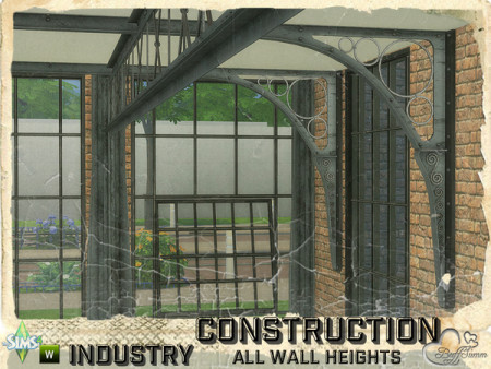 Industry Construction Beams & Fence by BuffSumm at TSR