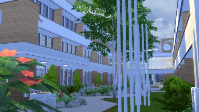Sims 4 Royal Maxis Hospital 2.0 at RomerJon17 Productions