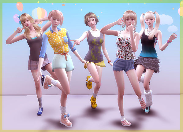Sims 4 Combination pose 08 at A luckyday
