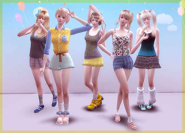 Sims 4 Combination pose 08 at A luckyday