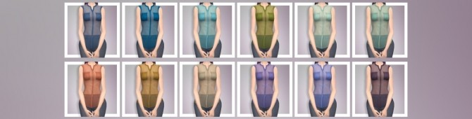 Sims 4 EP03 Mesh Shirt at Busted Pixels