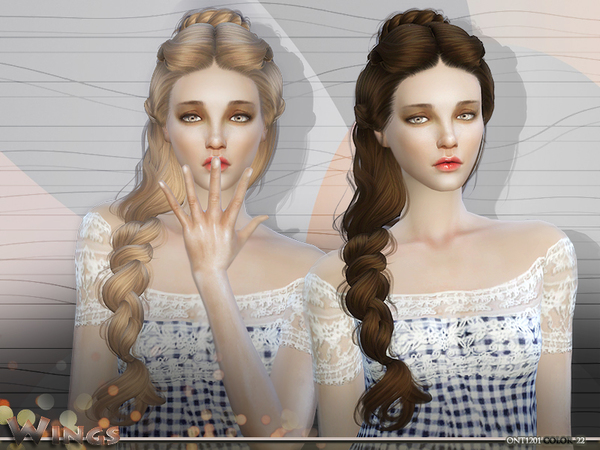 Sims 4 HAIR S4 ONT1201 F by wingssims at TSR