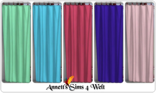 Sims 4 Maritim TS3 to TS4 Curtains at Annett’s Sims 4 Welt