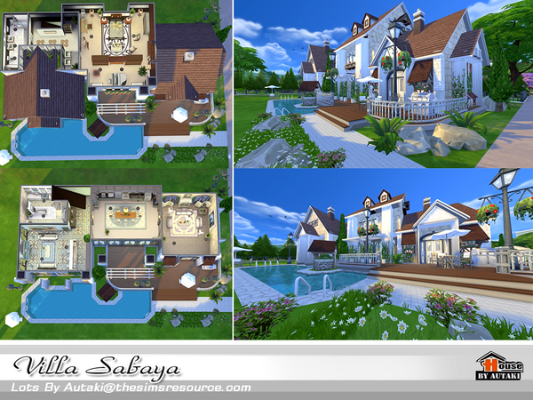 Sims 4 Villa Sabaya by autaki at TSR