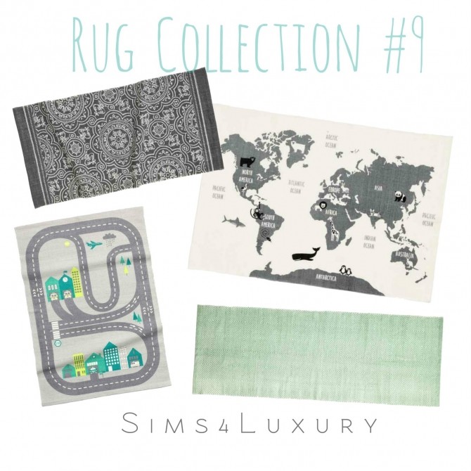 Sims 4 Rug Collection #9 at Sims4 Luxury