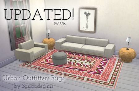 Urban Outfitters Rugs at Saudade Sims