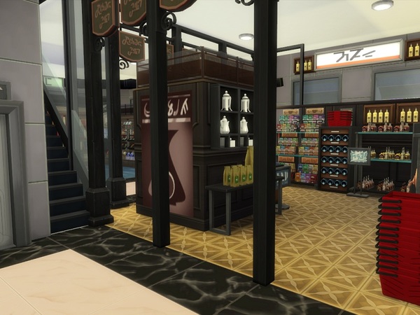 Sims 4 Centro Comercial Lucentum by Casmar at TSR
