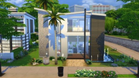 20×15 small modern family home by Kompaktive at Mod The Sims