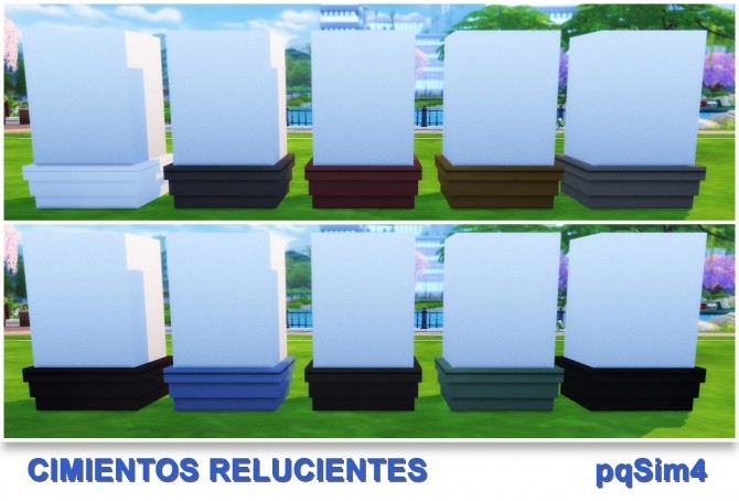 Sims 4 Shining Foundations by Mary Jiménez at pqSims4