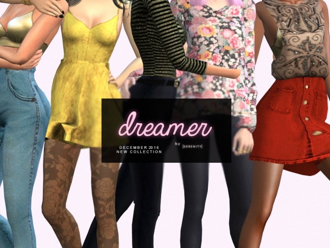 Sims 4 DREAMER COLLECTION at SERENITY