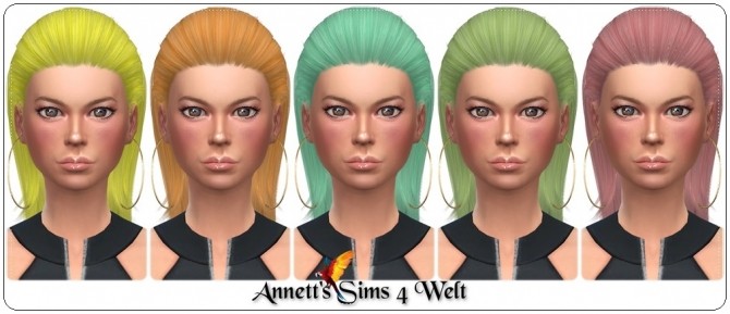 Sims 4 S Club Quella Hair Recolors at Annett’s Sims 4 Welt