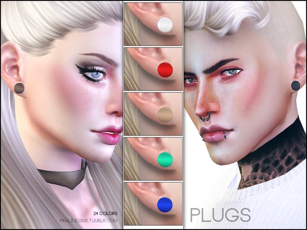 Sims 4 Plugs by Pralinesims at TSR