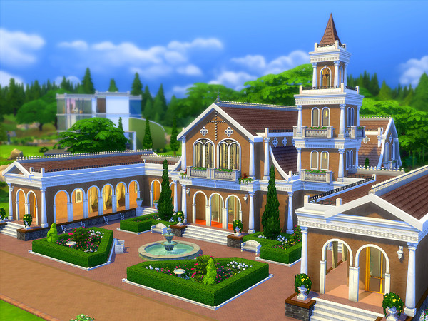Sims 4 St Marys Church by sharon337 at TSR
