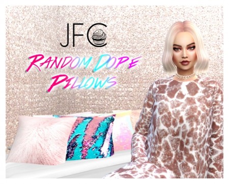 Random Dope Pillows at JFC-Sims