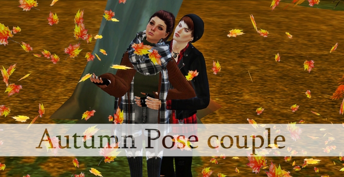 Autumn Pose Couple At Simsnema Sims 4 Updates