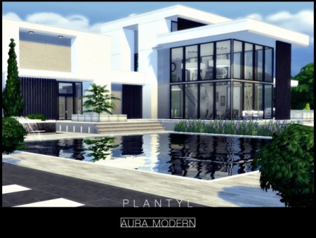 Aura Modern house by Plantyl at TSR
