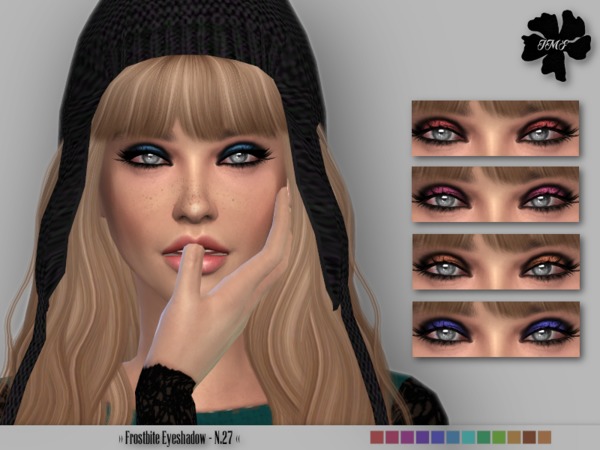 Sims 4 IMF Frostbite Eyeshadow N.27 by IzzieMcFire at TSR